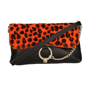 Pochette da donna In Vera pelle Made in Italy 18x10x5 cm