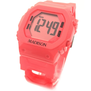 Reloj Madison 9447 Mujer Digital Cuarzo con Correa de Poliuretano