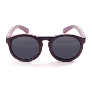 Gafas de sol OCEAN FIJI - De madera azul skate y / Revo azul