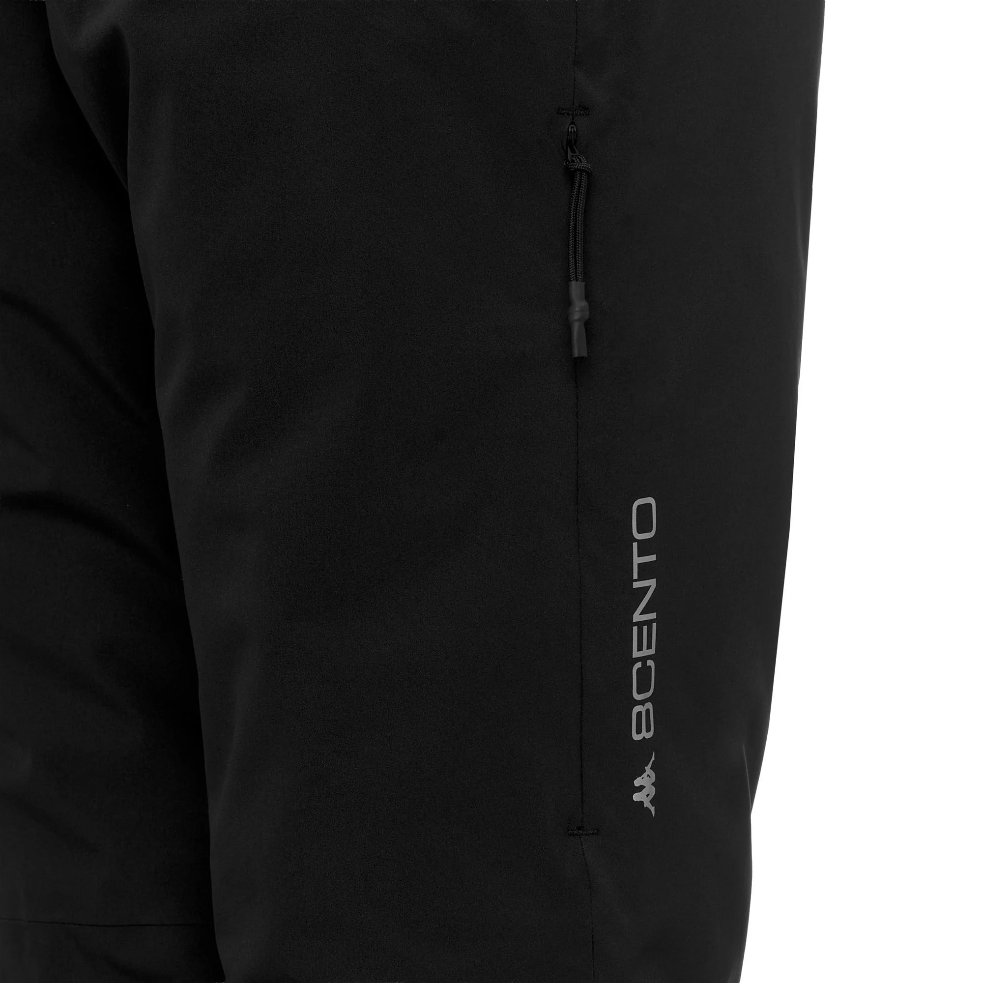 Kappa - Pantaloni Uomo Nero - 8Cento 864
