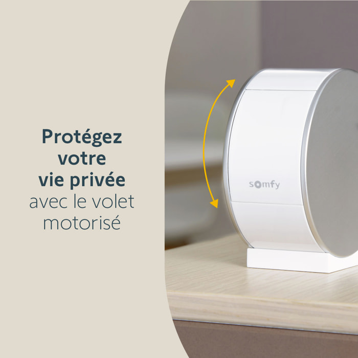 1 caméra intérieure Somfy Indoor Camera et 1 extérieure Somfy Outdoor Camera grise - Somfy Protect