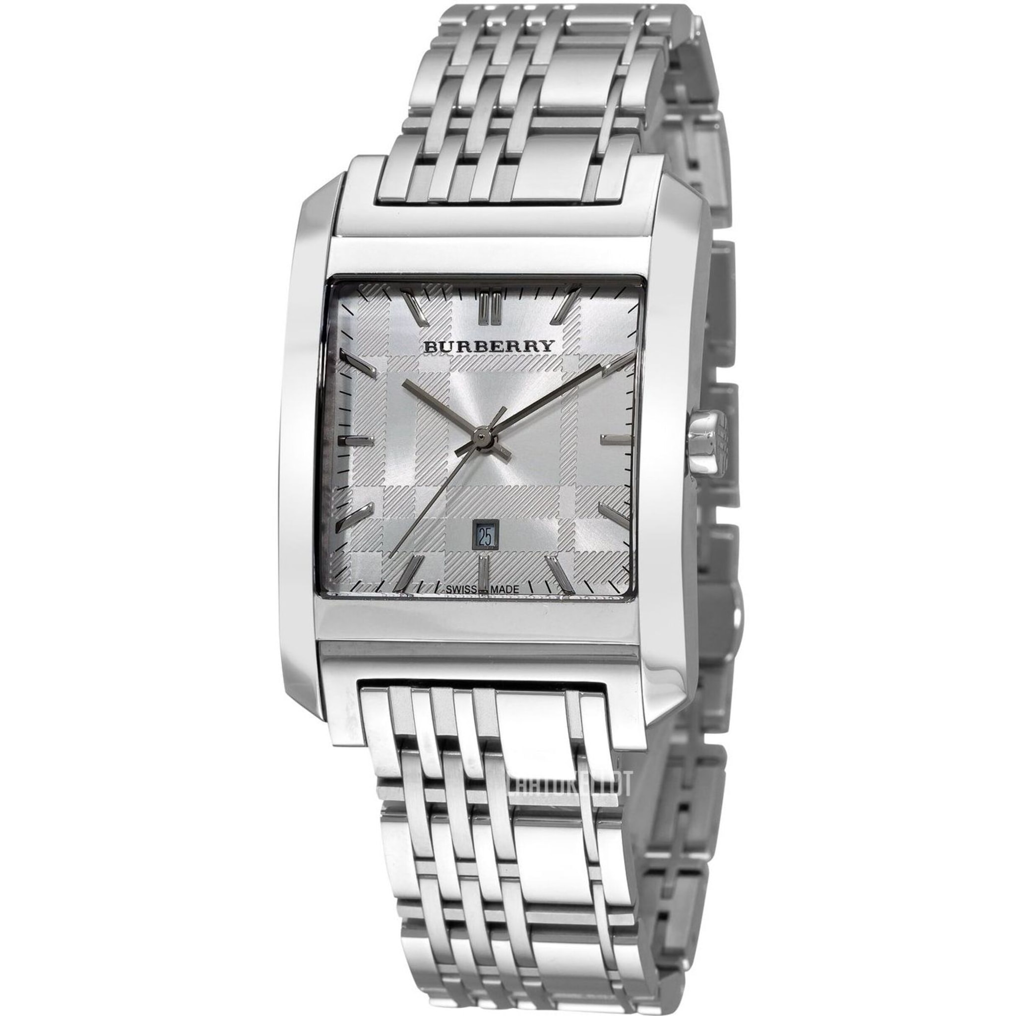 Reloj Burberry BU1567 Hombre Analogico Cuarzo con Correa de Acero inoxidable