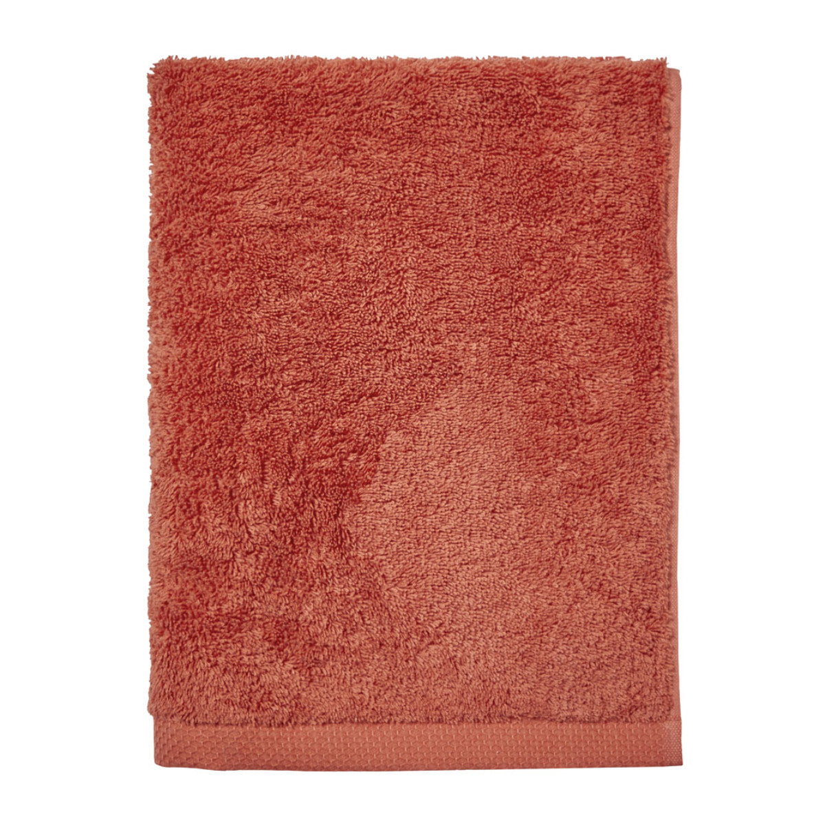 Drap de bain unie en coton, AQUA, Orange