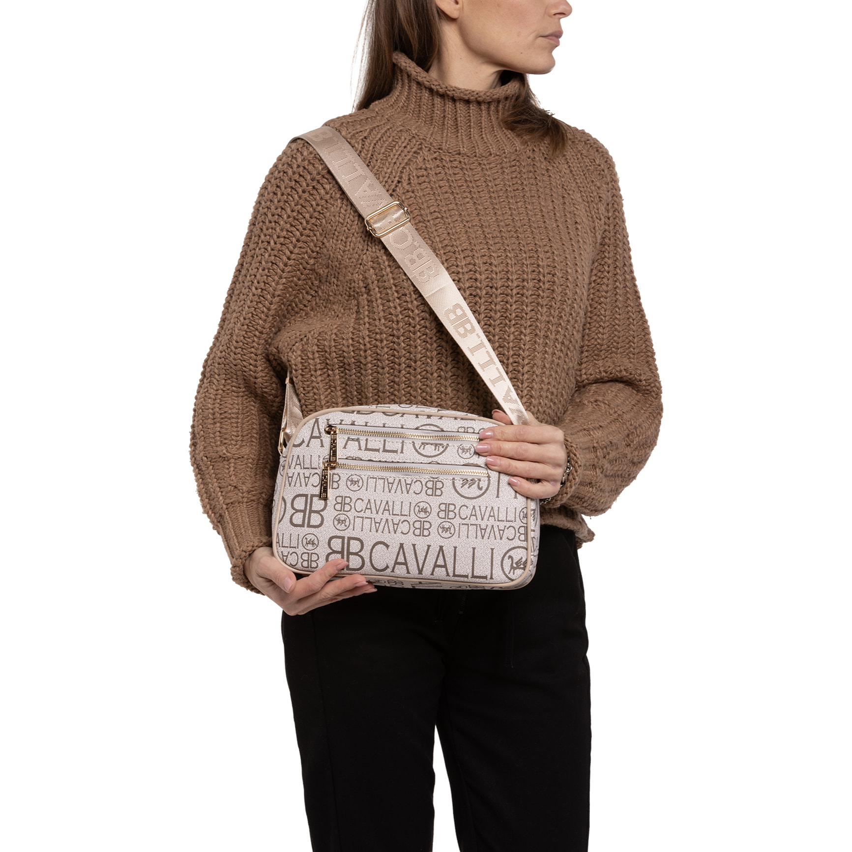 Borsa a tracolla  da donna ecopelle Prodotto Vegano 18x27x10 cm