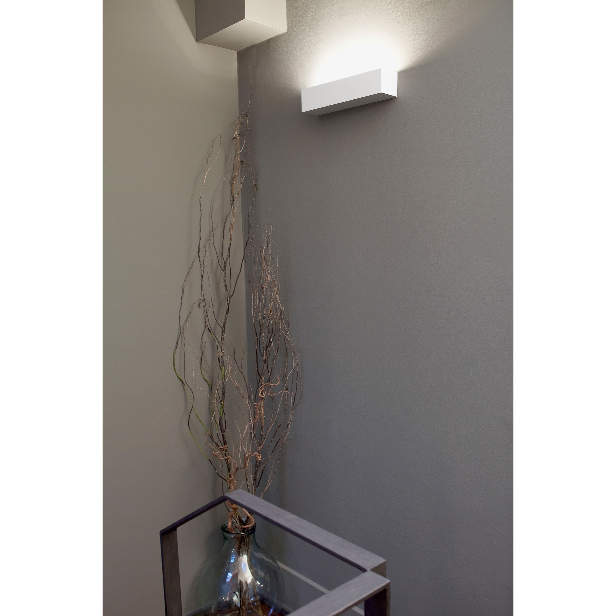 EACO 2 Lampe applique blanc