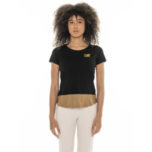 Camiseta mujer Leone Chic Oro
