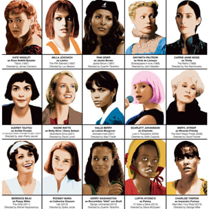 Affiche - Legendary actresses chronology - Olivier Bourdereau