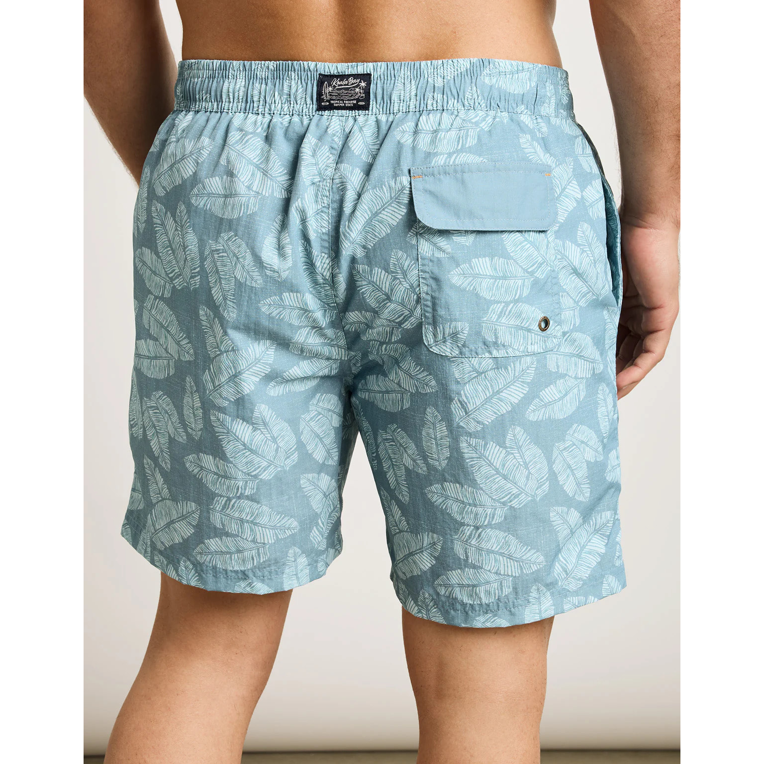 Bañador Regular Azul - Lisa