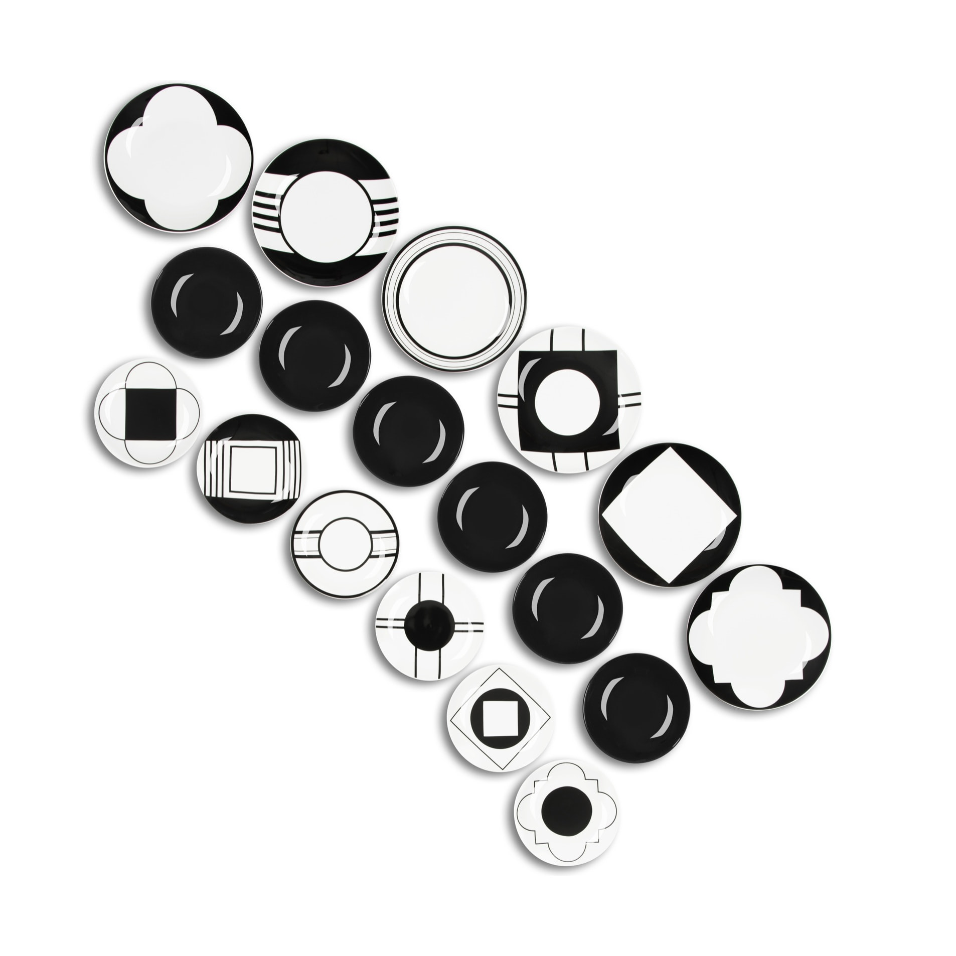 Servizio piatti 18 pezzi Excelsa – Agora', Porcellana Multicolore