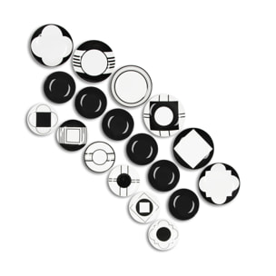 Servizio piatti 18 pezzi Excelsa – Agora', Porcellana Multicolore