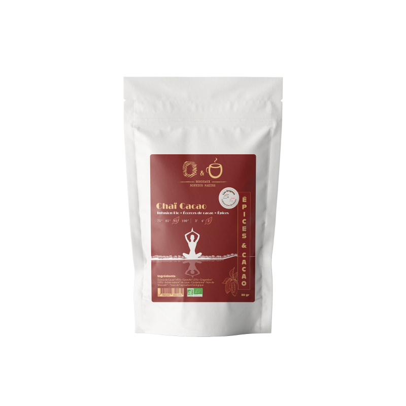 Chaï Cacao - O&O Collection Chocolat - Sachet vrac 80g