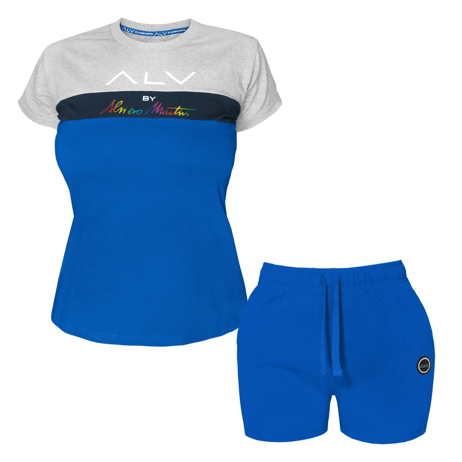 Completo Homewear Donna ALVIERO MARTINI Corto Cotone