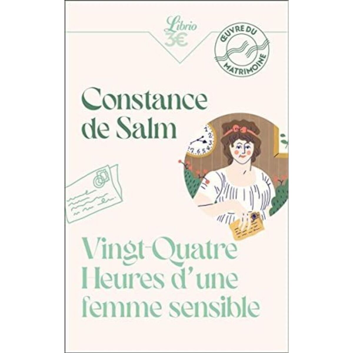 de Salm, Constance | Vingt-Quatre Heures d'une femme sensible | Livre d'occasion