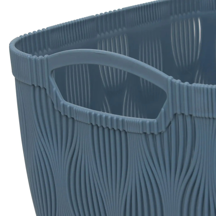 Panier à linge Leaf 6,5L rose clair