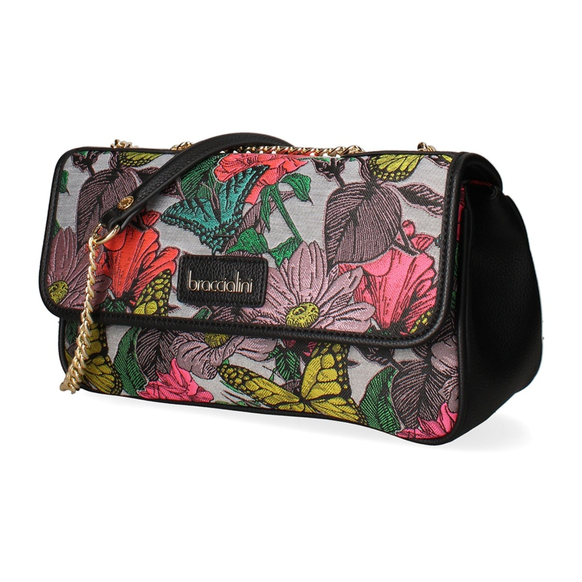 Borsa a tracolla da donna Bardonia - 100% Tessile - 29.5 x 17.0 x 10.5 cm