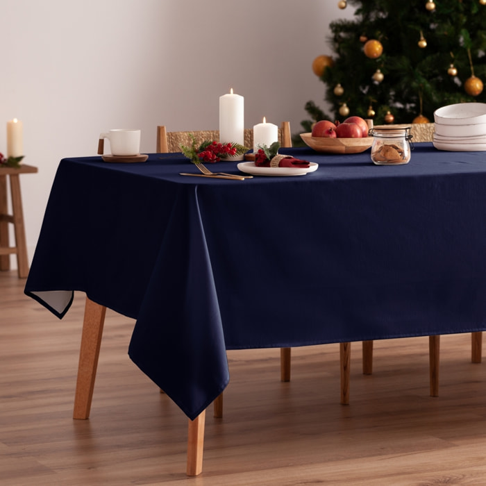 Mantel antimanchas CHRISTMAS AZUL