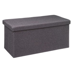 Pouf double pliant "Mix N' Modul" gris