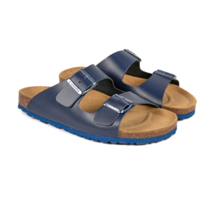 SANDALIA BABUNKERS AZUL