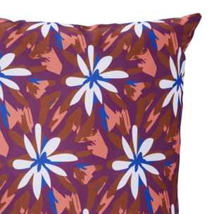 Housse de coussin d'extérieur "Lahna" terracotta 40x40cm