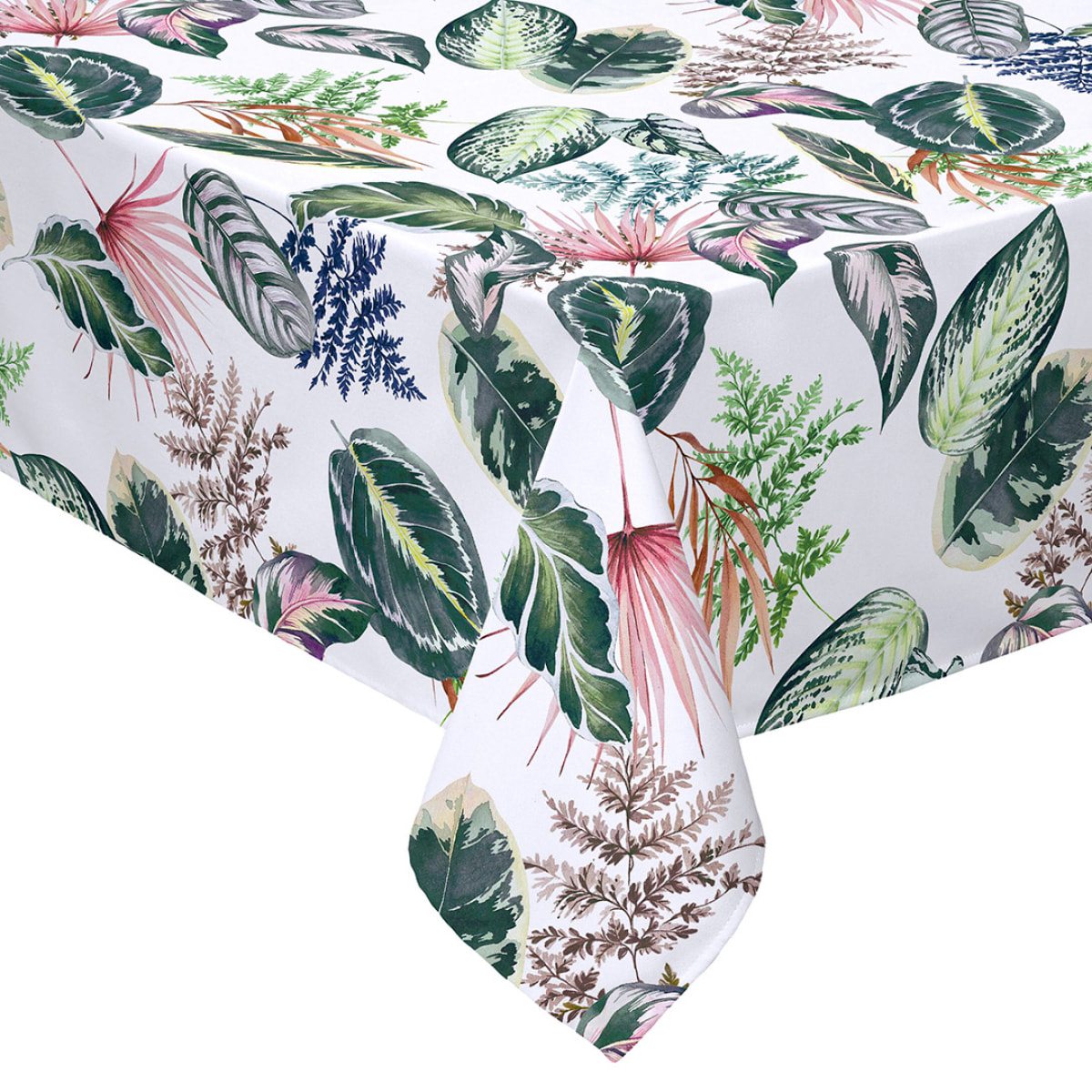 Mantel antimanchas 100% algodón TROPALM - varios tamaños disponibles -