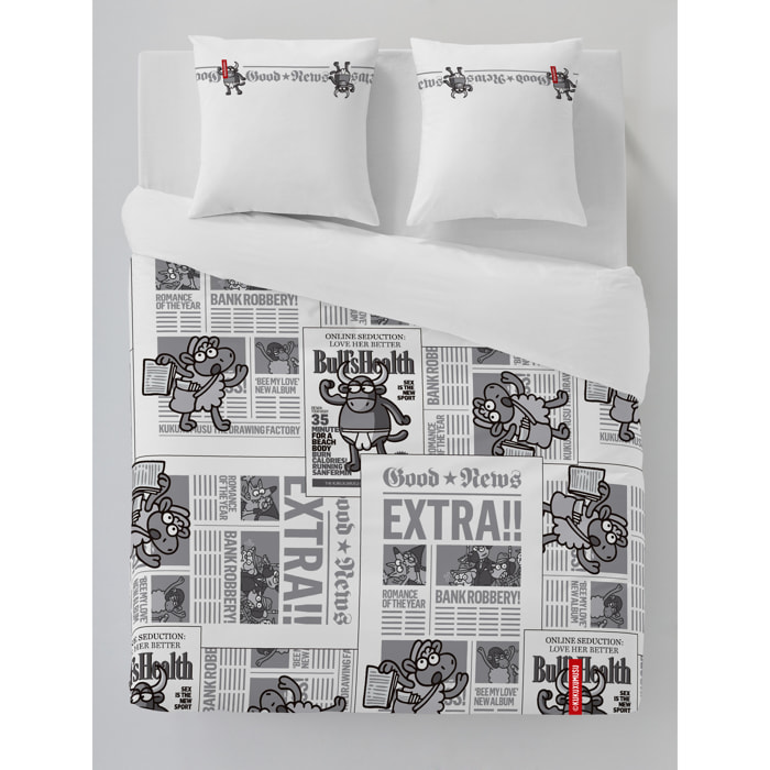 Funda Nórdica Extra News - 100% algodón - 150 hilos