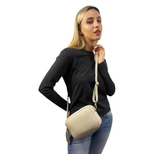 Bolso Cruzado Cheval Firenze Aquila Beige