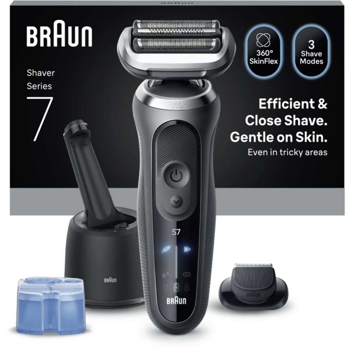 Rasoir électrique BRAUN Series 7 72-G7200cc Clean&Charge