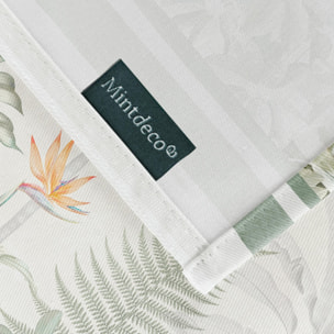 Nappe imprimée anti-tâches DAYANA VERT