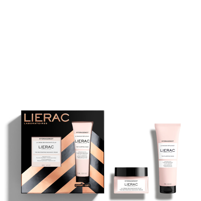 Hydragenist - Coffret Crème Réhydratante Éclat 50ml + Masque Repulpant 75ml