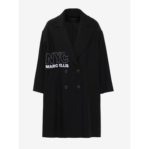 Cappotto da donna Made in Italy - Modello Néve - Poliestere, Viscosa