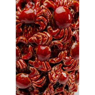Vase crabes 39cm Kare Design