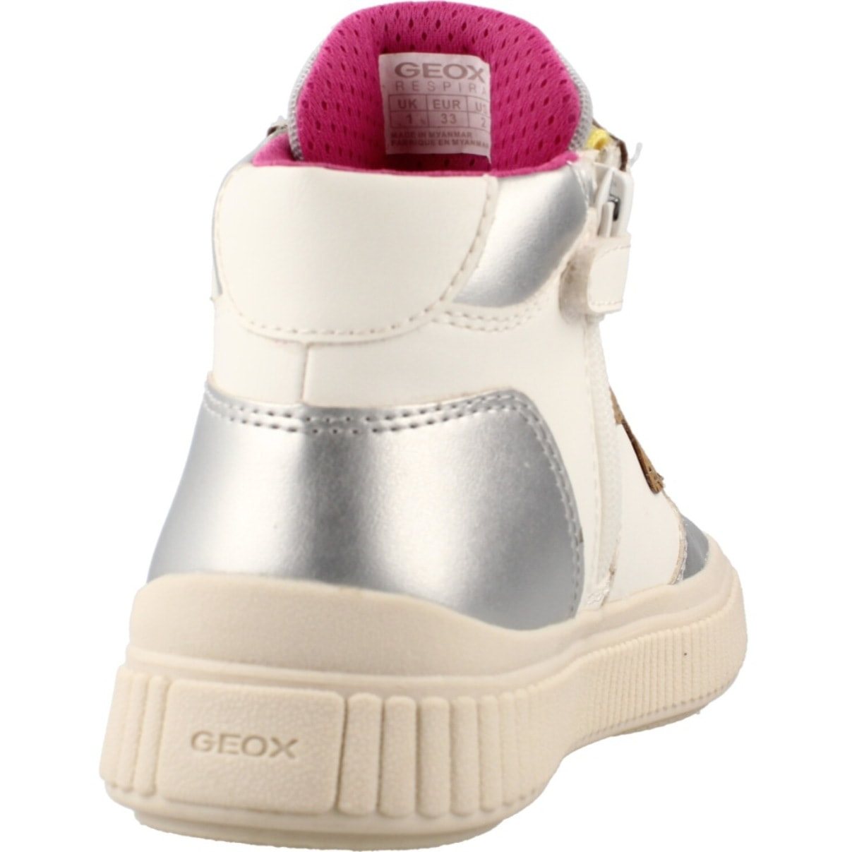 Zapatillas Niña de la marca GEOX  modelo J LAQUINNY GIRL BLANCO