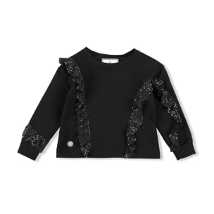 PHILIPP PLEIN LS Top Paillettes