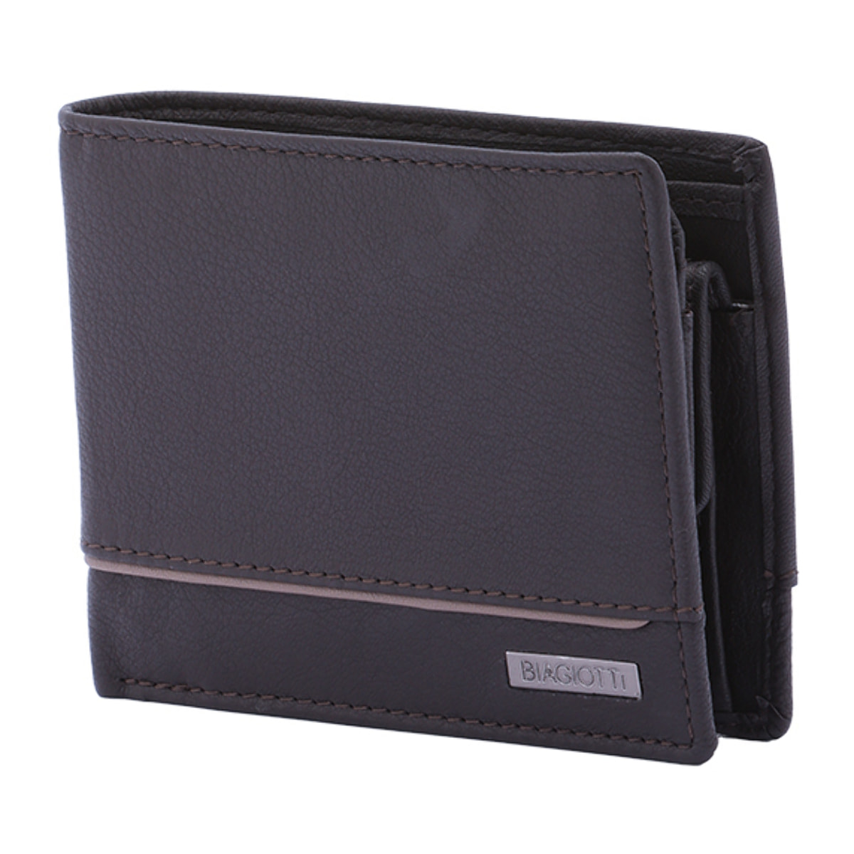 Portafoglio  da uomo In Vera pelle Made in Italy 12x10x3 cm