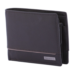 Portafoglio  da uomo In Vera pelle Made in Italy 12x10x3 cm