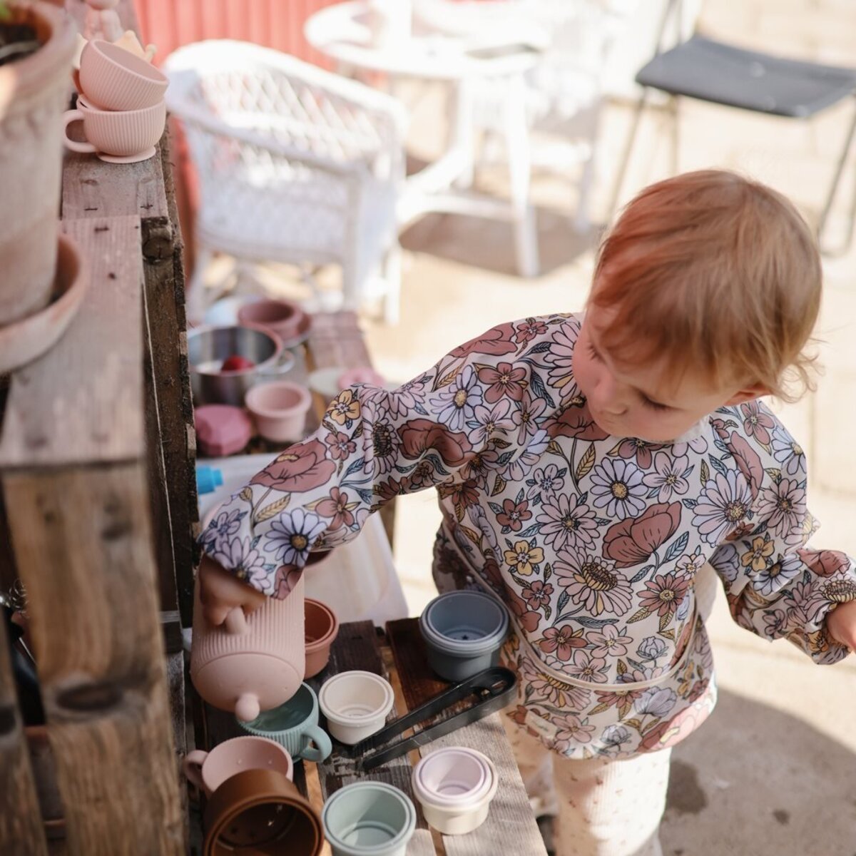 Mushie Juego De Te Solid