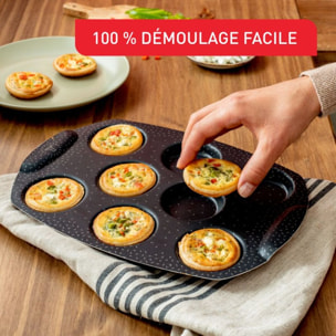 Moule à tartelette TEFAL Perfectbake mini quiche