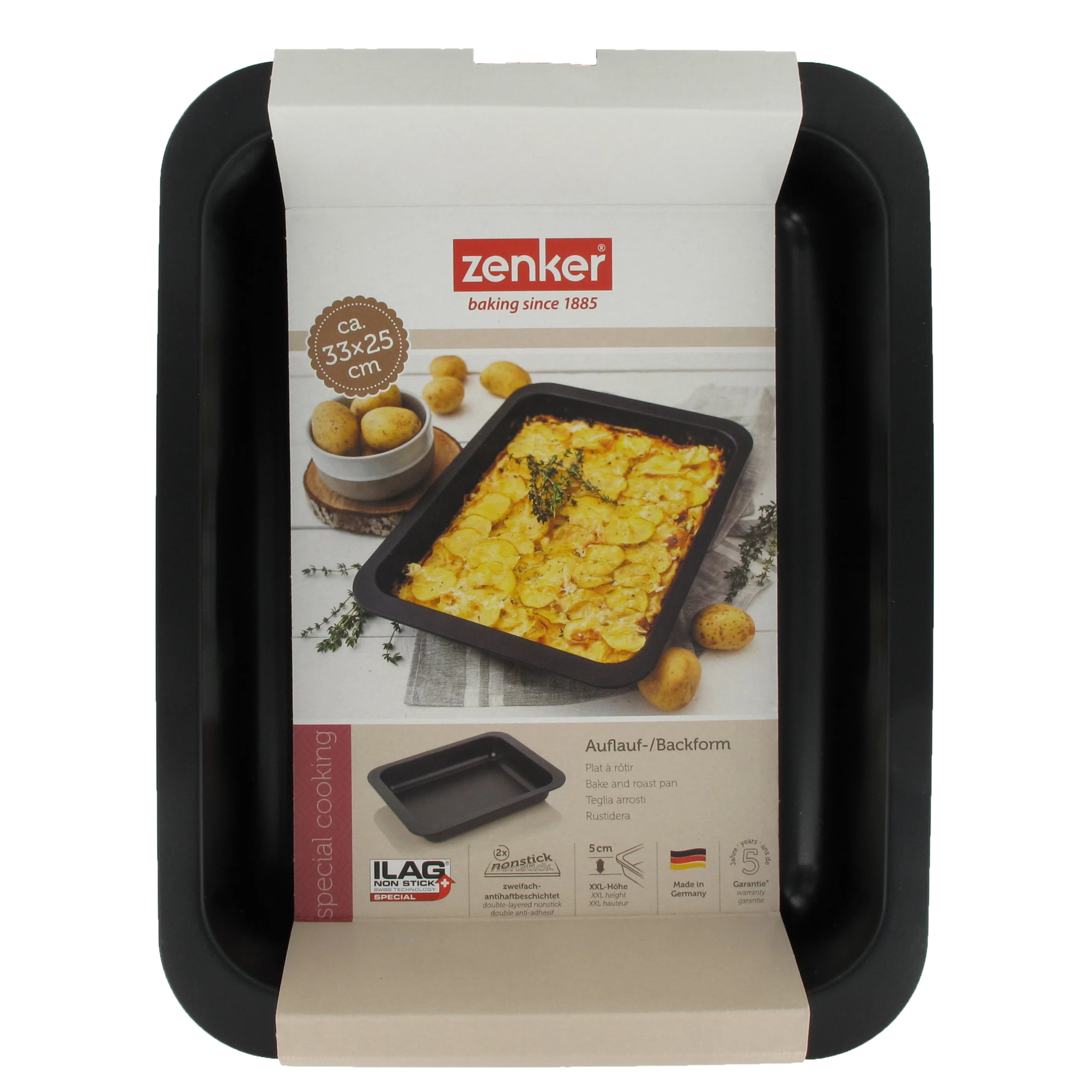 Ensemble de 2 Plats à four 33 x 25 cm Zenker Spécial Cooking