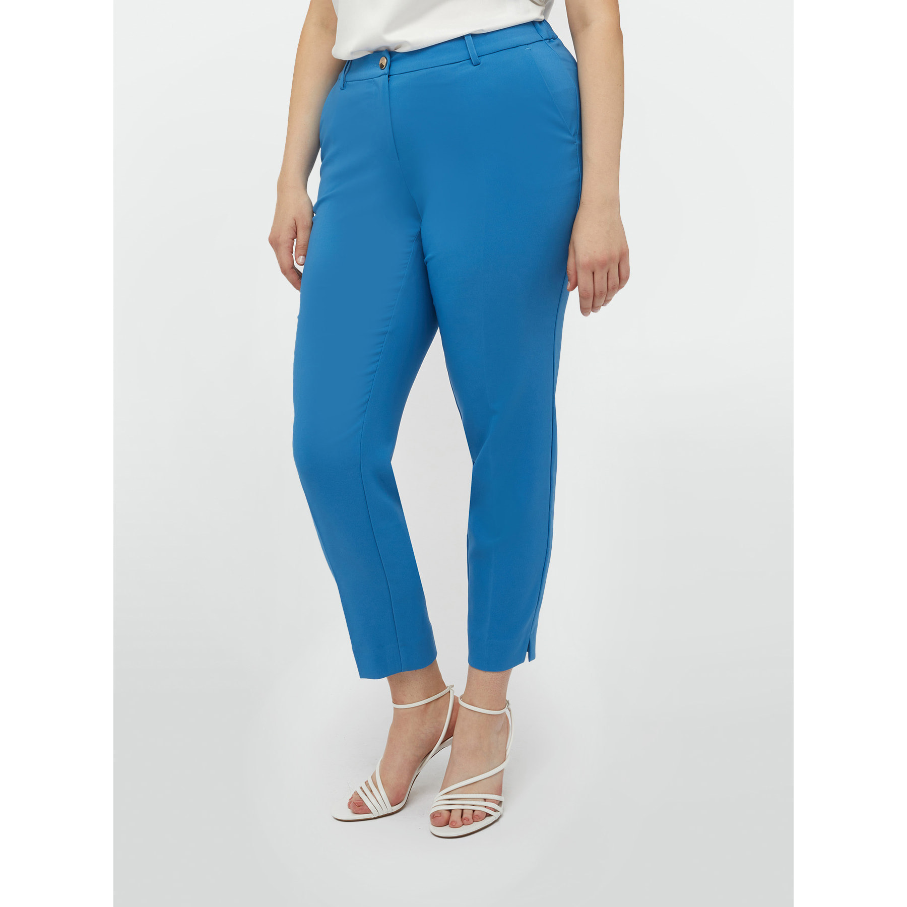 Fiorella Rubino - Pantalones rectos - Light - blue