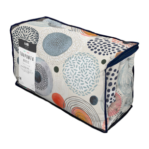 TRAPUNTA BASIC INVERNALE STAMPATA SINGOLO, ACQUERELLO