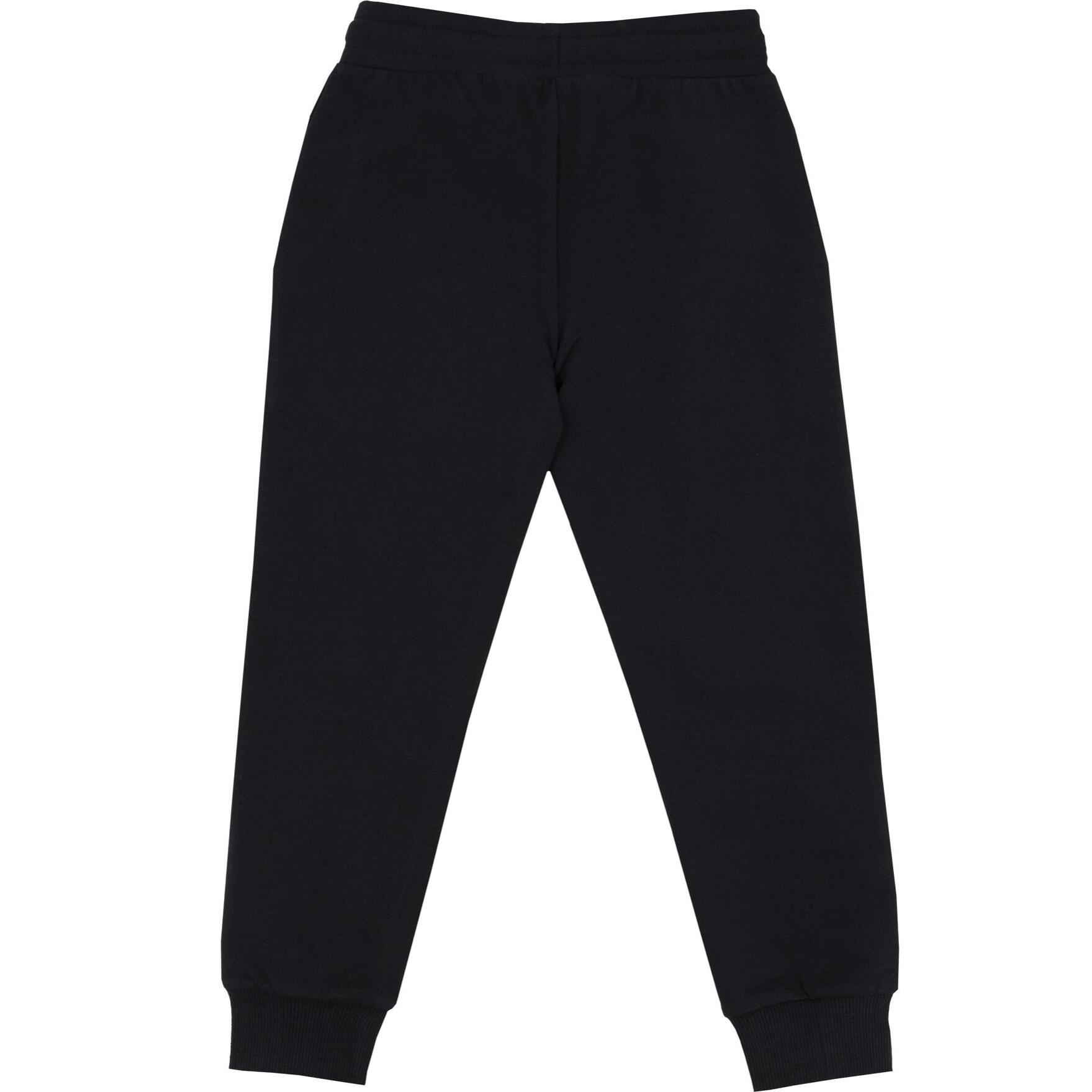 Pantalones de chándal negros para niña