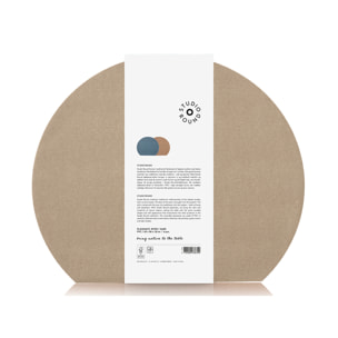 Set de 4 sets de table 43 x 36 cm River/Sand PVC