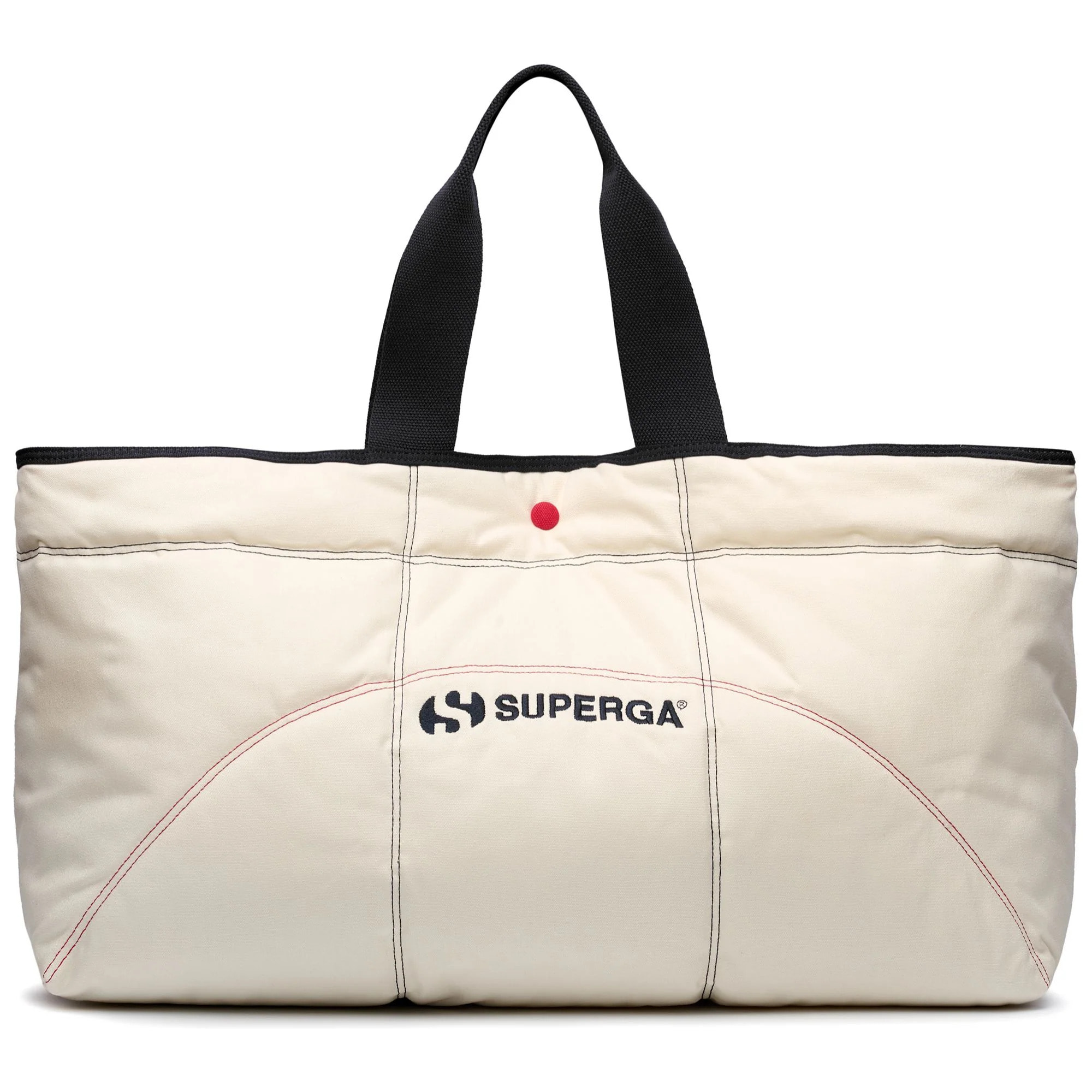 Bolsas Superga Hombre Mujer Maxi Padded Waxed Canvas Tote Bag Colorblock