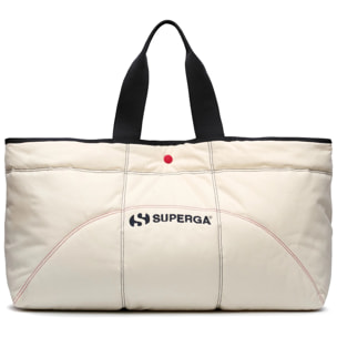 Bolsas Superga Hombre Mujer Maxi Padded Waxed Canvas Tote Bag Colorblock