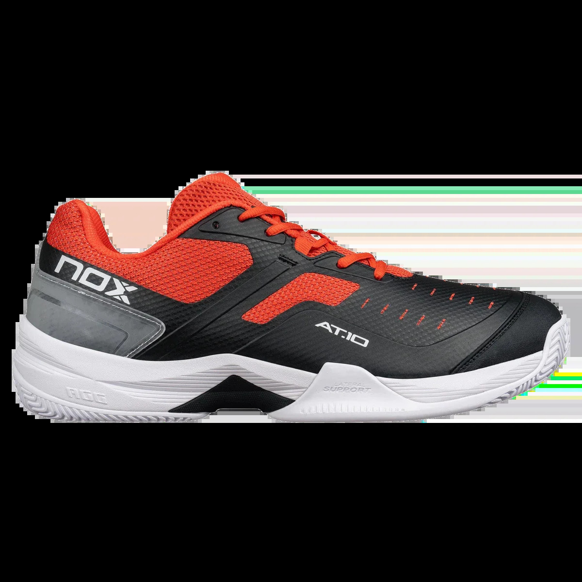 Zapatillas de pádel AT10 PRO Negro/Rojo