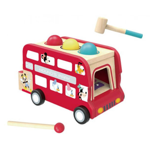 Bus Musicale in legno Mickey Mouse unisex Mickey Mouse Multicolor