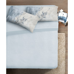 Completo letto fotografico Fine-Art IPERSAN Puro Cotone Contrasto
