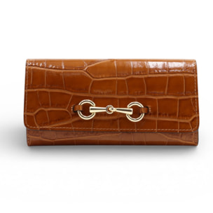 Portafoglio Cheval Firenze Grant Croc Cuoio