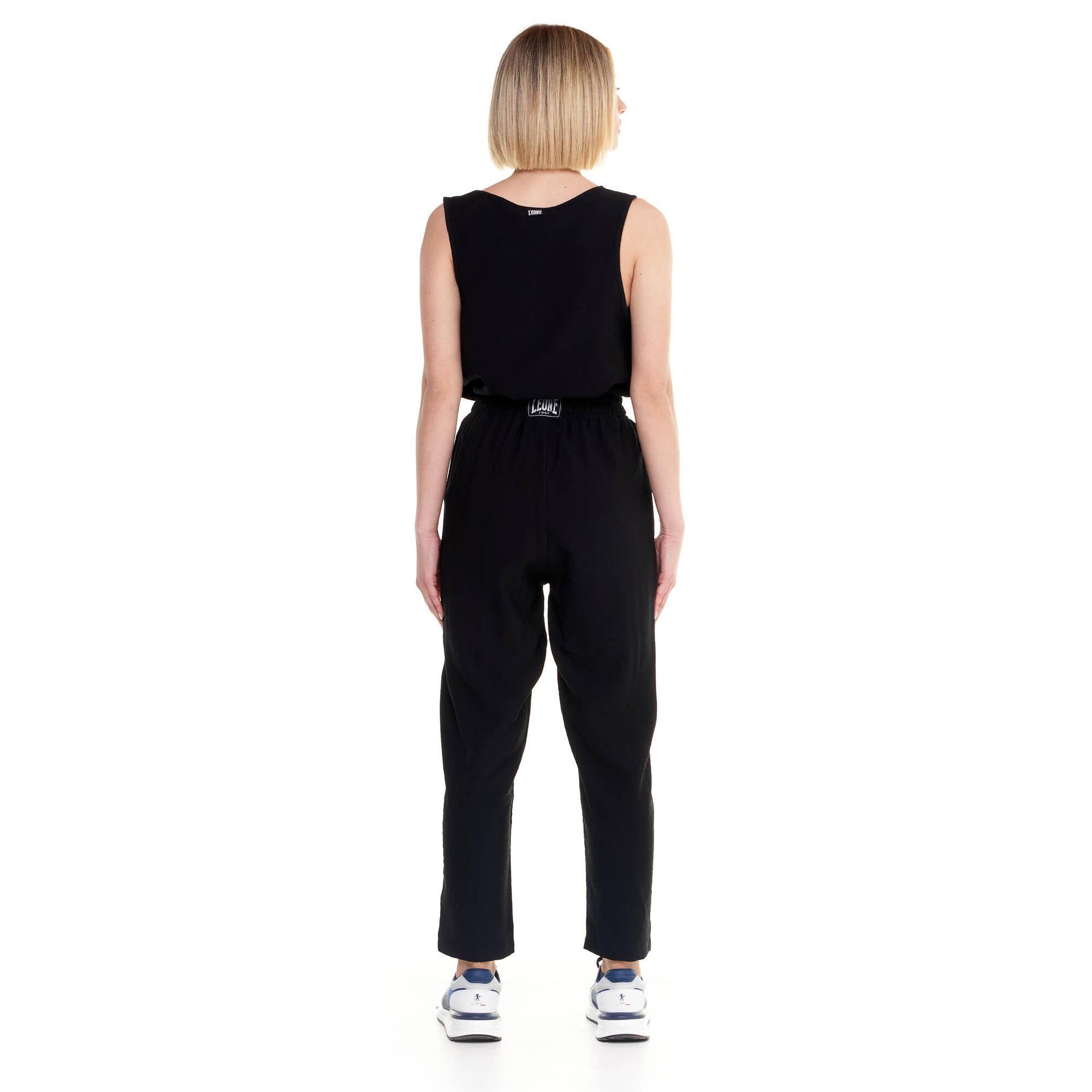 Pantalón de raso de mujer brillante