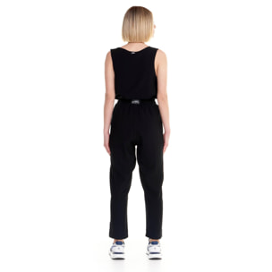 Pantalón de raso de mujer brillante